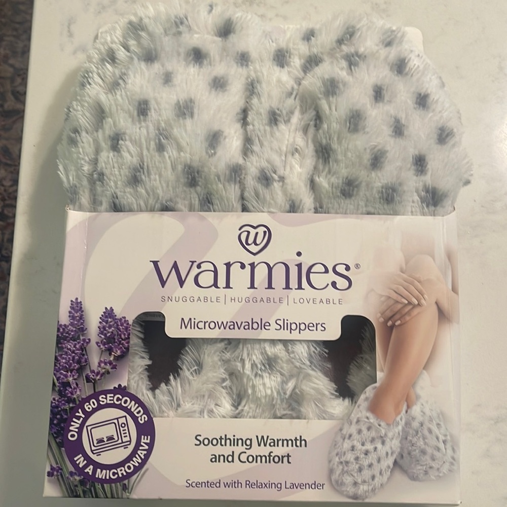Warmies microwaveable slippers